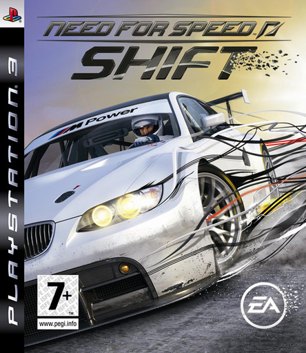 Need for Speed: Shift - BMW M3 GT2 на обложке Need for Speed: Shift