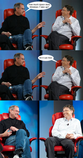 Обо всем - Билл Гейтс и Стив Джобс — exploitable