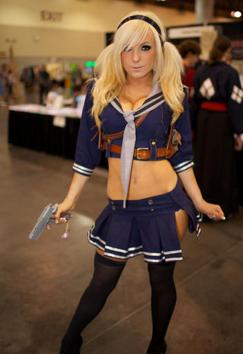 Lollipop Chainsaw - Поездка в Японию, а также новые работы, представленные на Phoenix Comicon 2012 [Jessica Nigri]