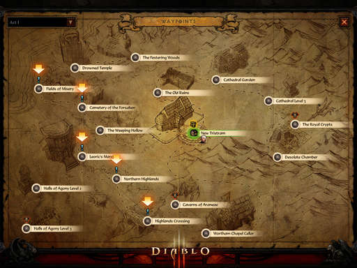 Diablo III - Режим приключений в Diablo III: Reaper of Souls