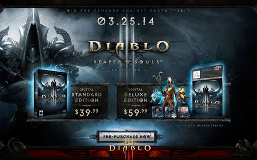 Diablo III - Дата релиза аддона Diablo III: Reaper of Souls и FAQ по версиям игры